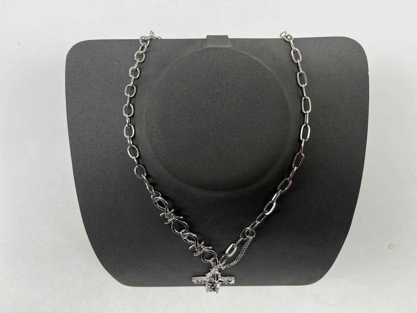 Noir Crucifix Charm